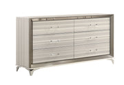 Zambrano White Dresser - Lara FurnitureDresser