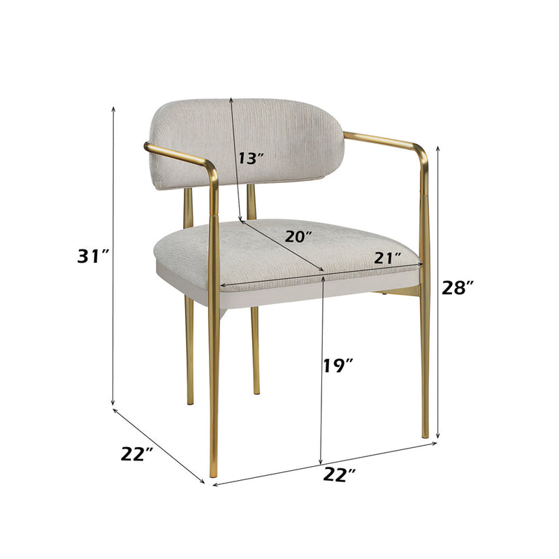 Zayn Arm Chair (Set-2) - DN04206