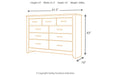 Zelen Warm Gray Dresser - Gate FurnitureDresser