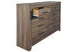 Zelen Warm Gray Dresser - Gate FurnitureDresser