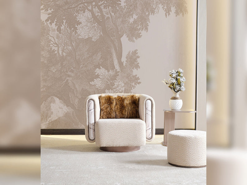 Zelve Chair in Beige - 200-ZEL-B