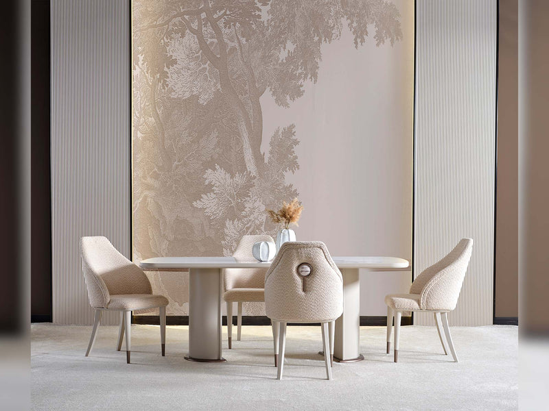 Zelve Dining Table in White - 200-ZEL-DT-6-WHI