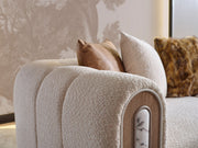 Zelve Stationary Sofa in Beige - 200-ZEL-3