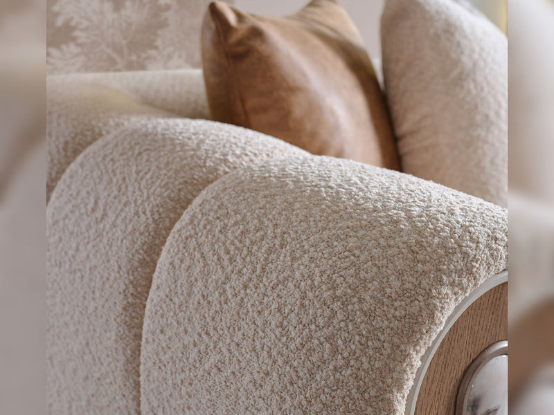 Zelve Stationary Sofa in Beige - 200-ZEL-3