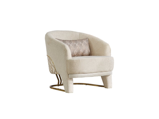 Zen Chair Cream in Cream - 101-ZEN-ZEN01-B