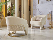 Zen Chair Cream in Cream - 101-ZEN-ZEN01-B