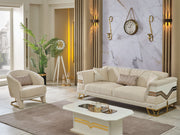 Zen Chair Cream in Cream - 101-ZEN-ZEN01-B