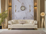 Zen Convertible Sofa Cream in Cream - 101-ZEN-ZEN01-3