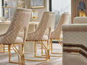 Zen Diningroom (Consol With Mirror & Dining Table & 6 Dining Chair) - 115-ZEN-DT-6-SET