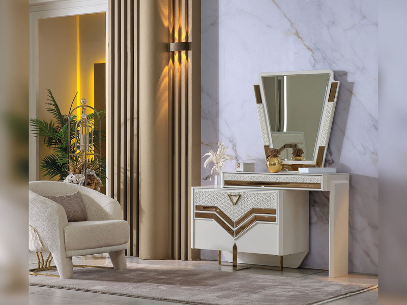 Zen Dresser With Mirror - 120-ZEN-DRM