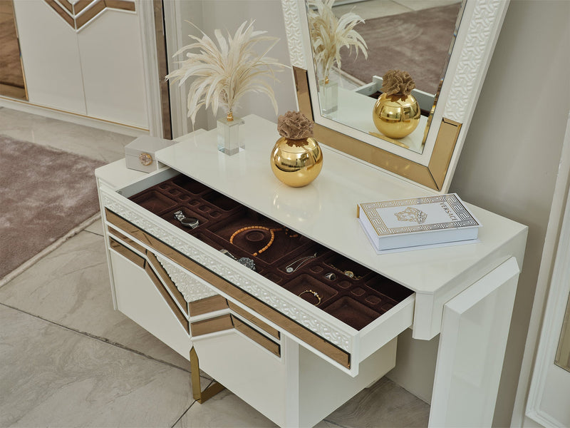 Zen Dresser With Mirror - 120-ZEN-DRM