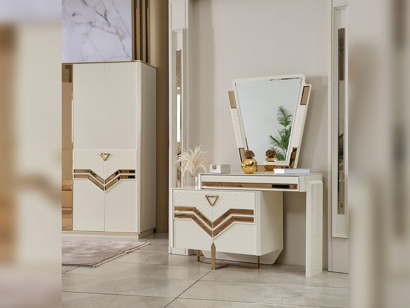Zen Dresser With Mirror - 120-ZEN-DRM