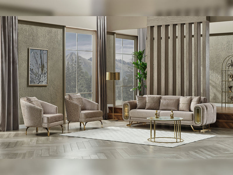 Zen Serr Convertible Loveseat in Dark Grey - 200-SER-ZEN-STAR245-2