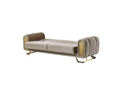 Zen Serr Convertible Sofa in Dark Grey - 200-SER-ZEN-STAR245-3