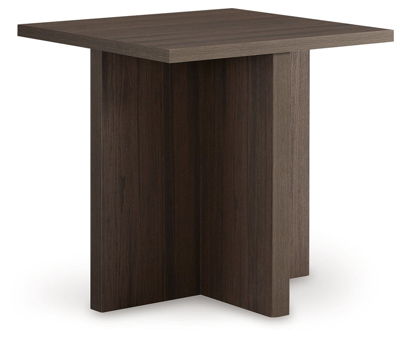 Zendex Brown Table (Set of 2) - T304-12