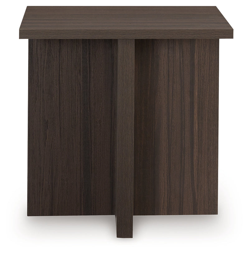 Zendex Brown Table (Set of 2) - T304-12