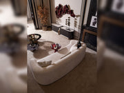 Zenith 4-pieces (2 Four Seater Sofa &  2 Lux Chair) Livingroom in Cream - 200-GAB-ZEN-44LBLB