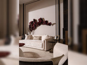 Zenith Stationary Four Seater Sofa in Cream - 200-GAB-ZEN-4