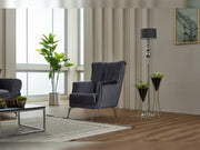 Zenora Chair in Beige - 200-SIM-ZEN-VELVET260-B