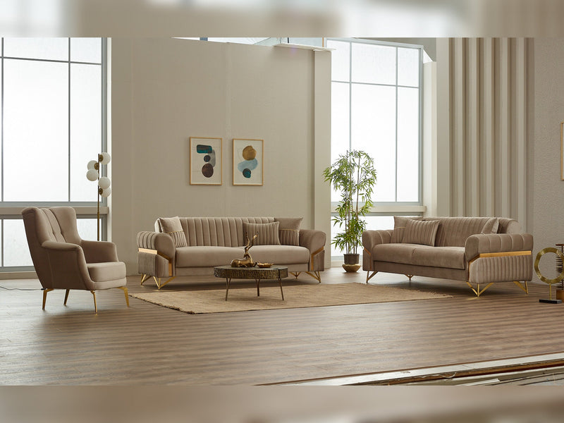 Zenora Chair in Grey - 200-SIM-ZEN-VELVET412-B