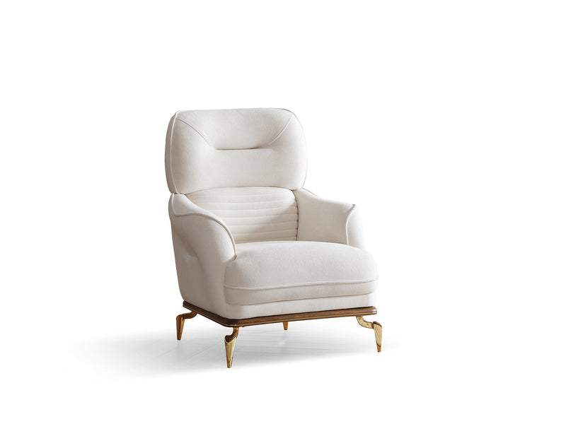 Zeta Chair in Cream - 200-ELIF-ZET-A645-B