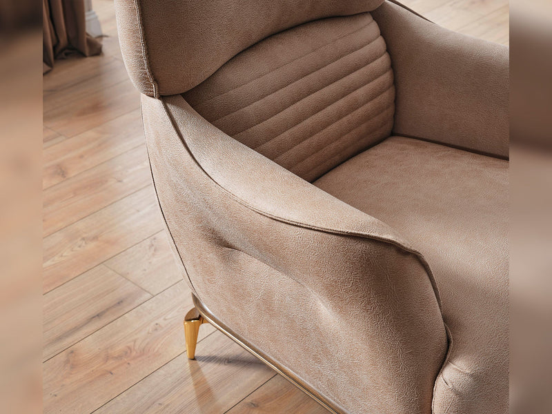 Zeta Chair in Cream - 200-ELIF-ZET-A645-B