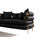 ZETA SOFA & LOVESEAT BLACK - ZETA SOFA & LOVESEAT BLACK