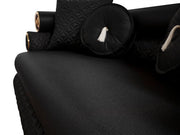 ZETA SOFA & LOVESEAT BLACK - ZETA SOFA & LOVESEAT BLACK