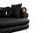 ZETA SOFA & LOVESEAT BLACK - ZETA SOFA & LOVESEAT BLACK
