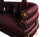 ZETA SOFA & LOVESEAT BURGANDY - ZETA SOFA & LOVESEAT BURGANDY
