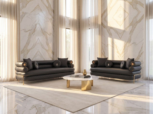 ZETA SOFA & LOVESEAT GREY - ZETA SOFA & LOVESEAT GREY