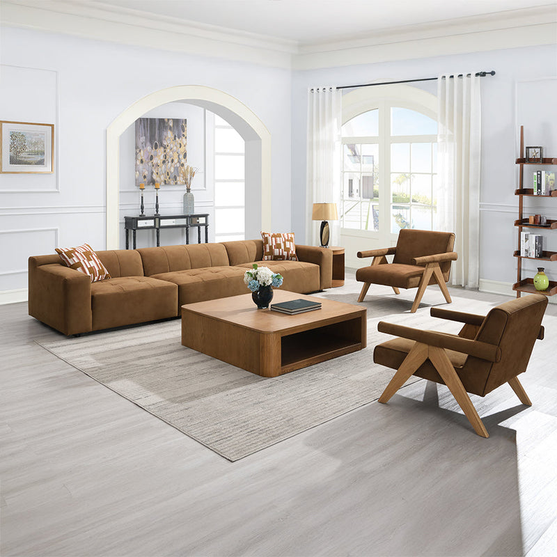 Zoey Modular - RF Arm Chair w/Pillow - LV05392