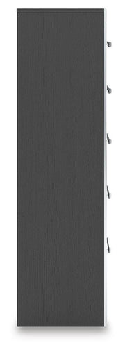 Zuraleus Black Chest of Drawers - PCB3380-46