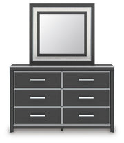 Zuraleus Black Dresser and Mirror - PCB3380B1