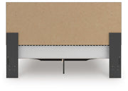 Zuraleus Black King Upholstered Panel Platform Storage Bed - PCB3380B11