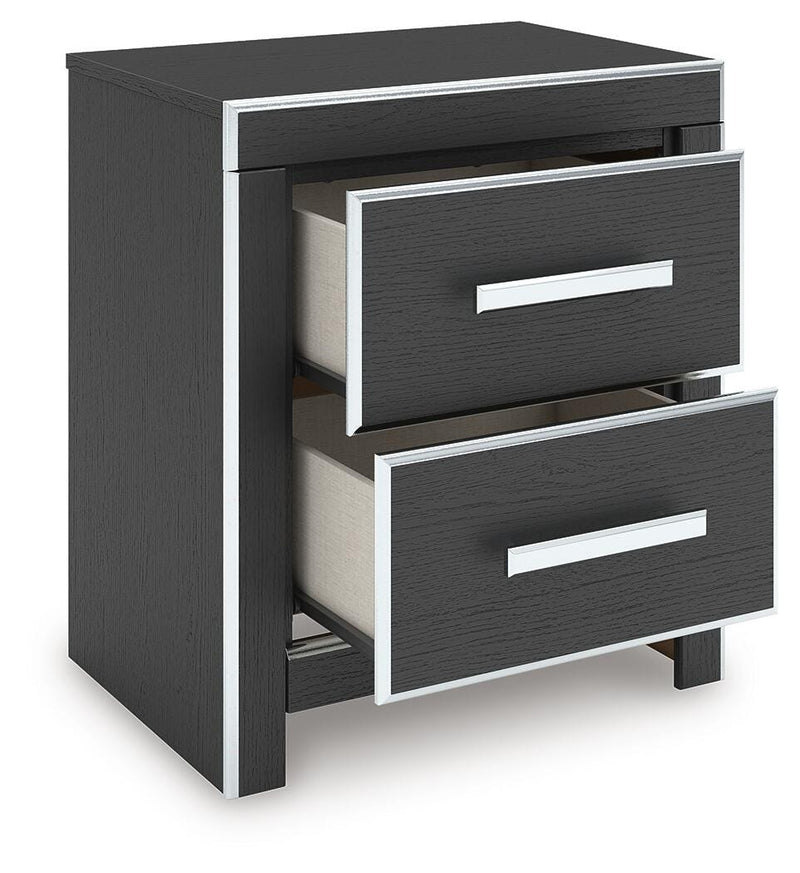 Zuraleus Black Nightstand - PCB3380-92