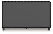 Zuraleus Black Queen Upholstered Bed - PCB3380B8