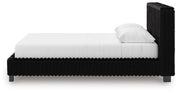 Zuraleus Black Queen Upholstered Bed - PCB3380B8