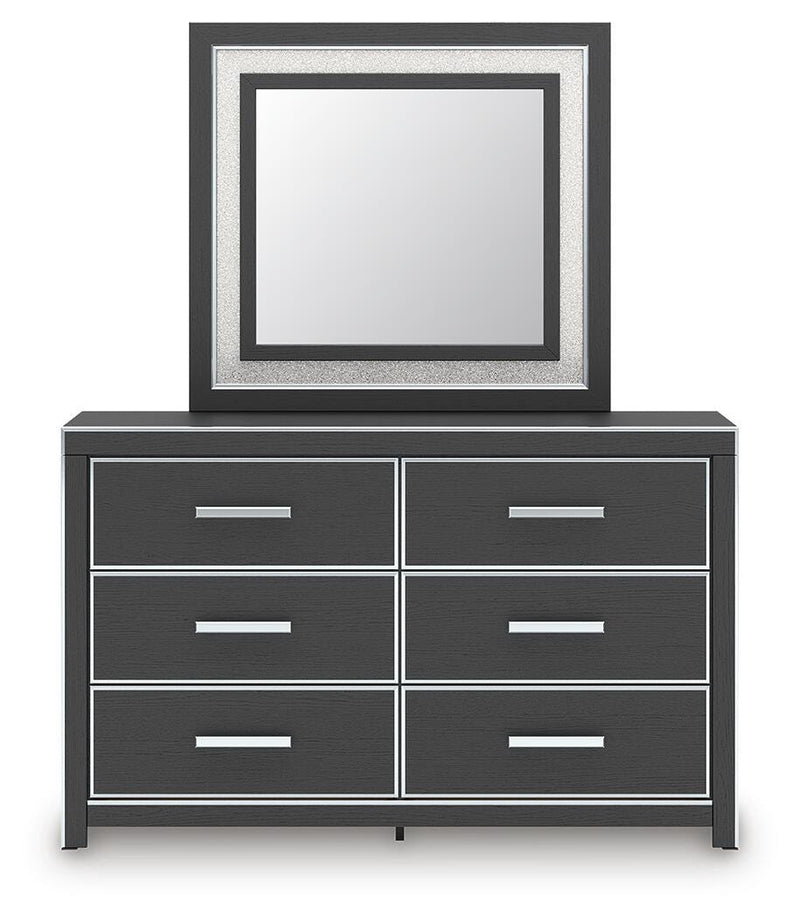 Zuraleus King Storage Bed, Dresser, Mirror, Chest and Nightstand - PCB3380B20