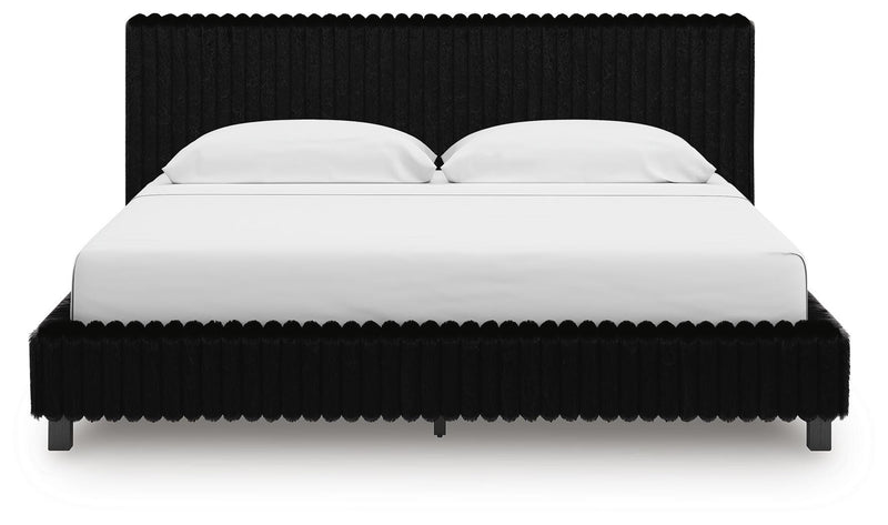 Zuraleus King Upholstered Bed, 2 Chests and 2 Nightstands - PCB3380B24