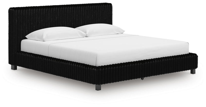 Zuraleus King Upholstered Bed, 2 Chests and 2 Nightstands - PCB3380B24