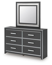 Zuraleus King Upholstered Bed, Dresser, Mirror and 2 Nightstands - PCB3380B23