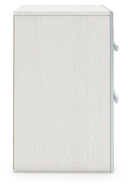 Zuraleus Queen Upholstered Bed, Dresser and Nightstand in White - PKG022846