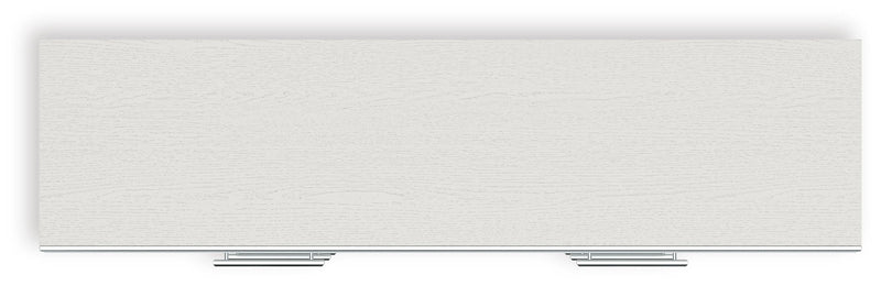 Zuraleus Queen Upholstered Bed, Dresser and Nightstand in White - PKG022846