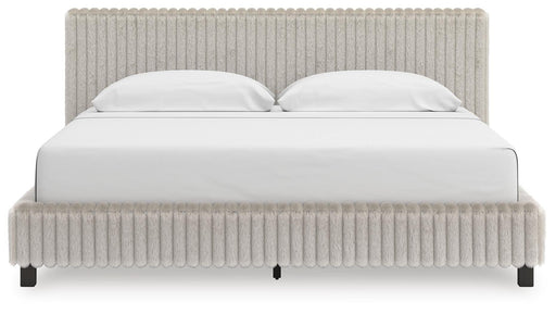 Zuraleus White California King Upholstered Bed - PCB3381B14