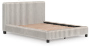 Zuraleus White California King Upholstered Bed - PCB3381B14