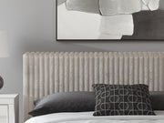Zuraleus White California King Upholstered Bed - PCB3381B14
