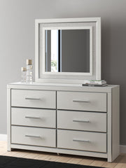Zuraleus White Dresser and Mirror - PCB3381B1
