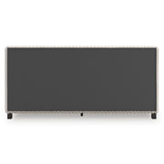Zuraleus White King Upholstered Bed - PCB3381B13