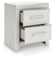 Zuraleus White Queen Storage Bed, Dresser, Mirror and Nightstand - PCB3381B15